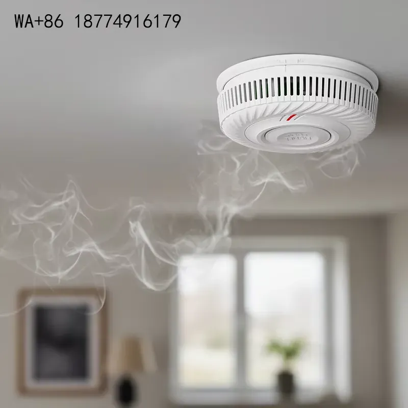 Smoke Alarm 10 Year Battery - wmwmnu Sensor de Humo y Fugas