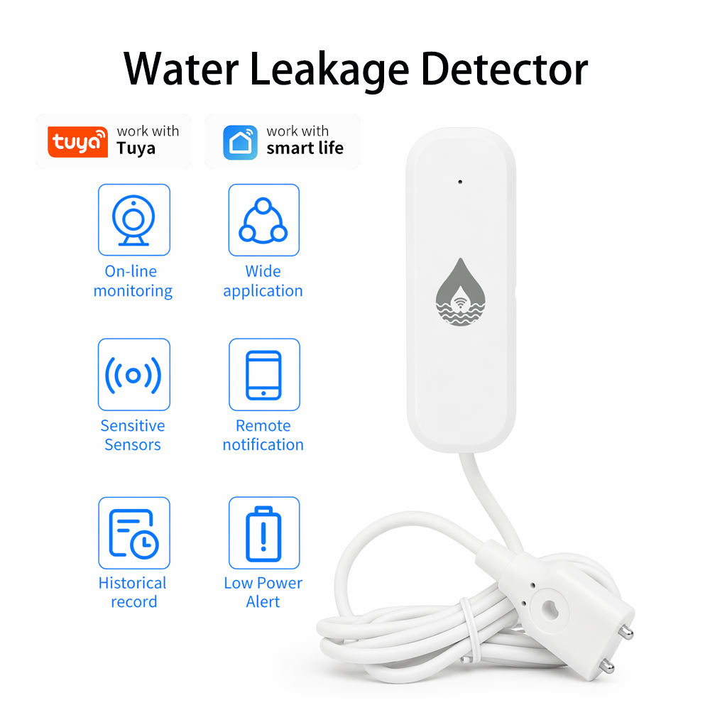 Water Leak Detector Wifi Alarm - Sensor de Alarma de Fugas de