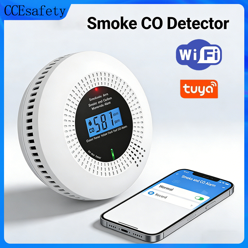 Smoke Alarm 10 Year Battery - Detector de Humo y Monóxido de