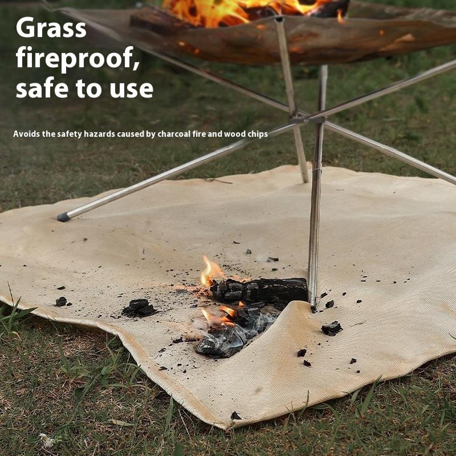 Fire Blanket Fiberglass - Manta Ignífuga para Acampar al Aire