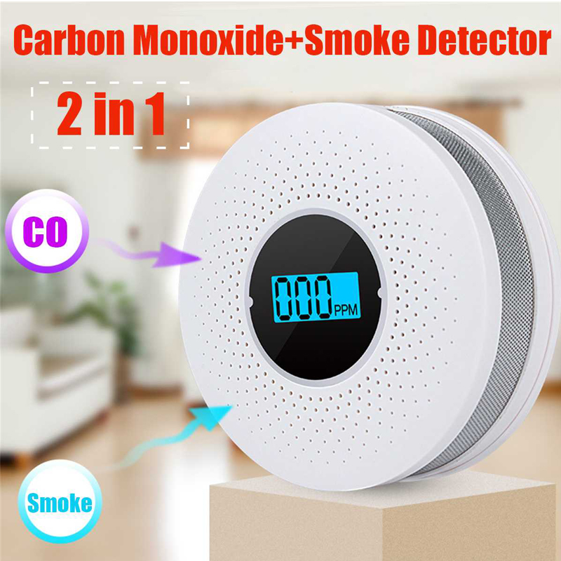 Carbon Monoxide Detector Combo - El más nuevo 2 en 1