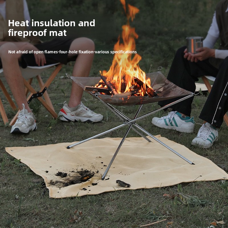 Fire Blanket Fiberglass - Manta Ignífuga para Acampar al Aire