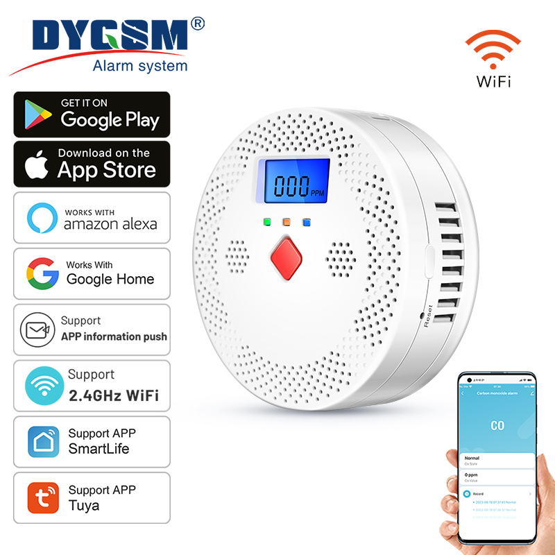 Carbon Monoxide Detector Combo - Detector de Monóxido de Carbono Inteligente