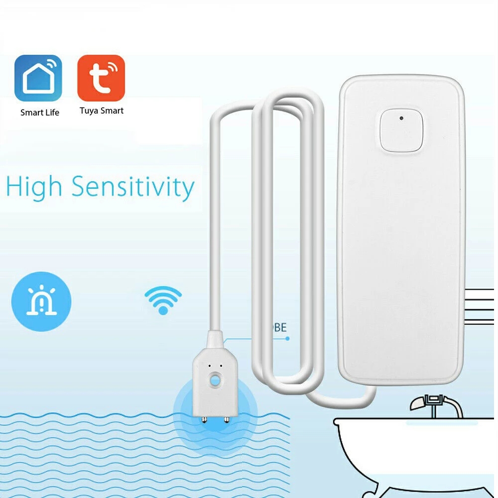 Sensor de alarma de agua con W - Water Leak Detector Wifi Alarm reseña y precio