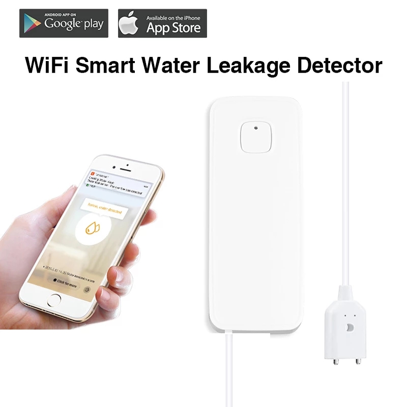 Sensor de alarma de agua con W - Water Leak Detector Wifi Alarm reseña y precio