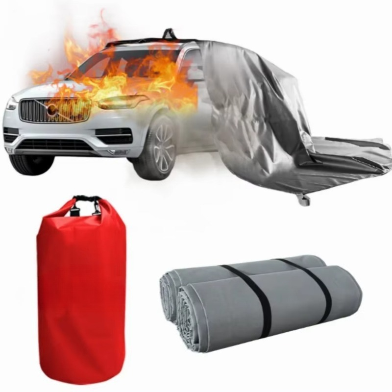 Manta ignífuga automotriz de a - Fire Blanket Fiberglass reseña y precio