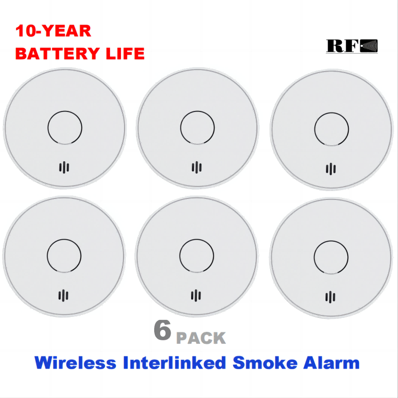 Alarma de humo interconecida i - Smoke Alarm 10 Year Battery reseña y precio