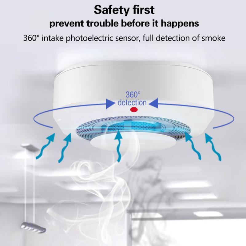 Tuya-Detector de humo WiFi, Se - Smart Smoke Detector Wifi reseña y precio