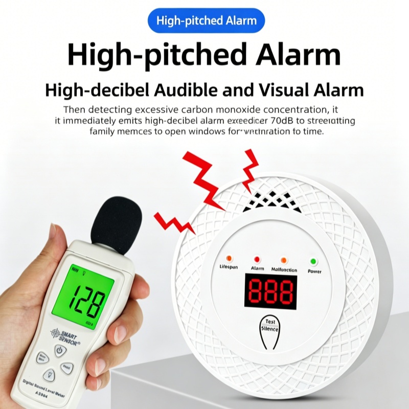 Detector de monóxido de carbon - Carbon Monoxide Detector Combo reseña y precio