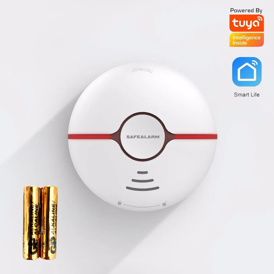 Smart Life-Detector de humo Tu - Smoke Alarm Escape Light reseña y precio