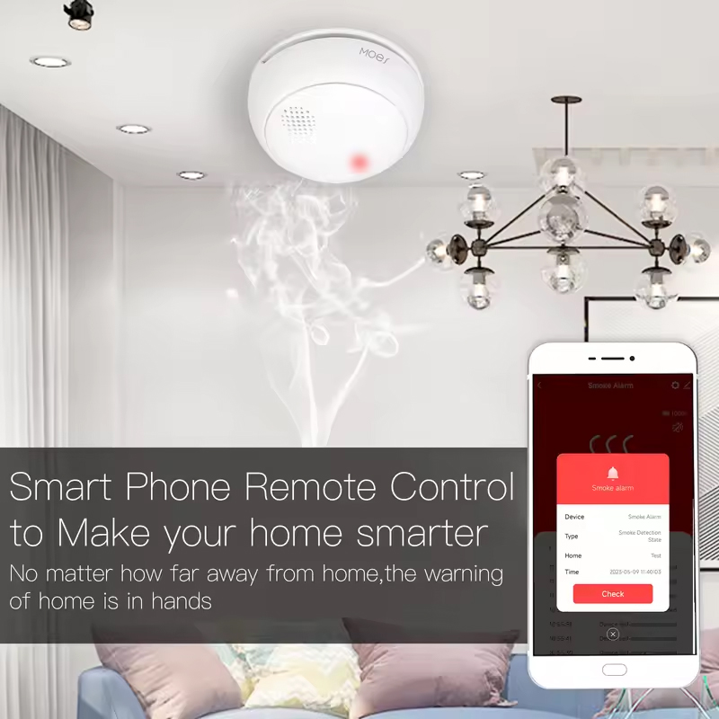 Detector de Humo Inalámbrico I - Zigbee Smoke Sensor Tuya reseña y precio
