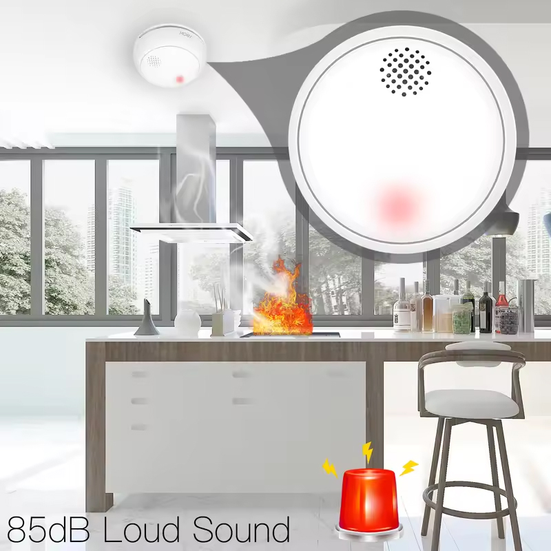 Detector de Humo Inalámbrico I - Zigbee Smoke Sensor Tuya reseña y precio