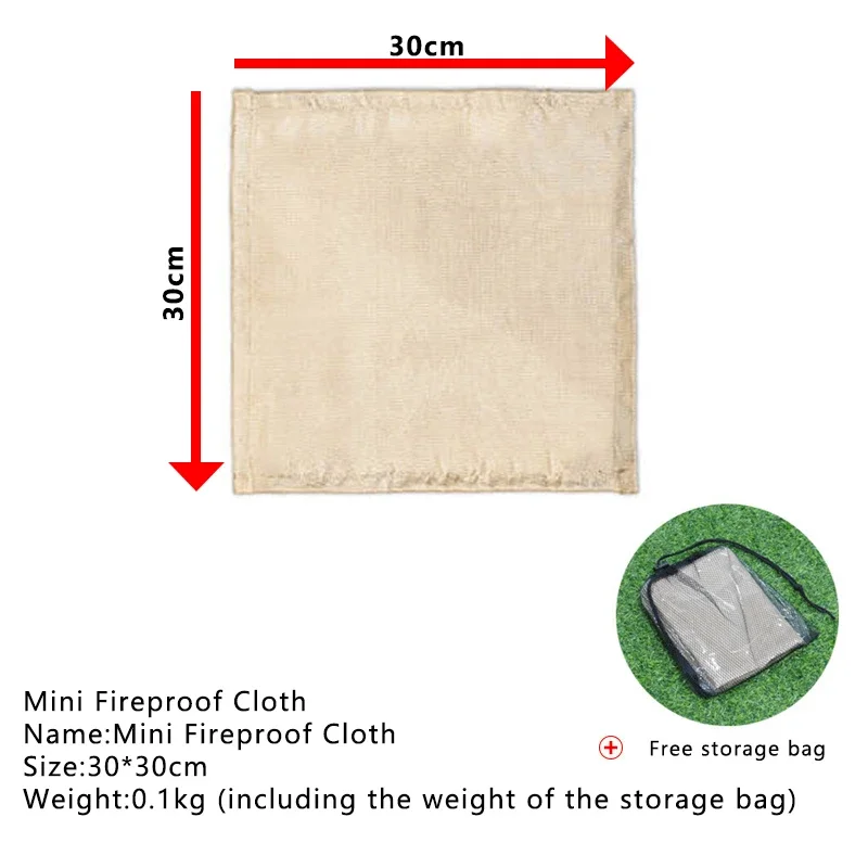 Estera aislante ignífuga para  - Fire Blanket Fiberglass reseña y precio