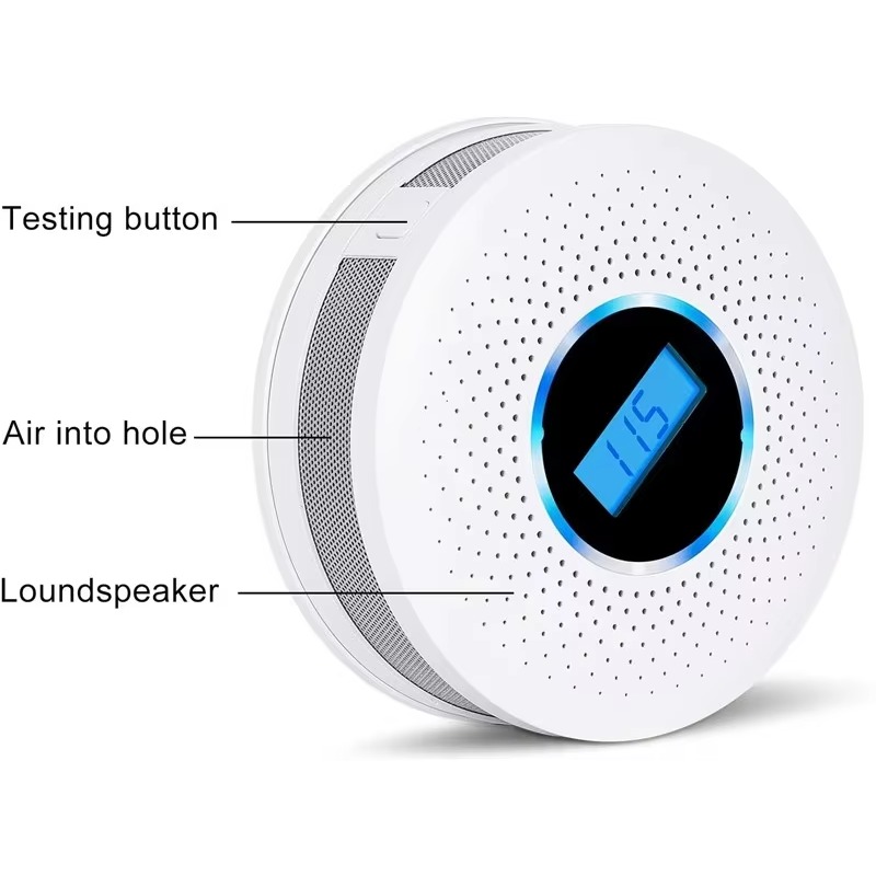 Detector Combinado de Monóxido - Carbon Monoxide Detector Combo reseña y precio
