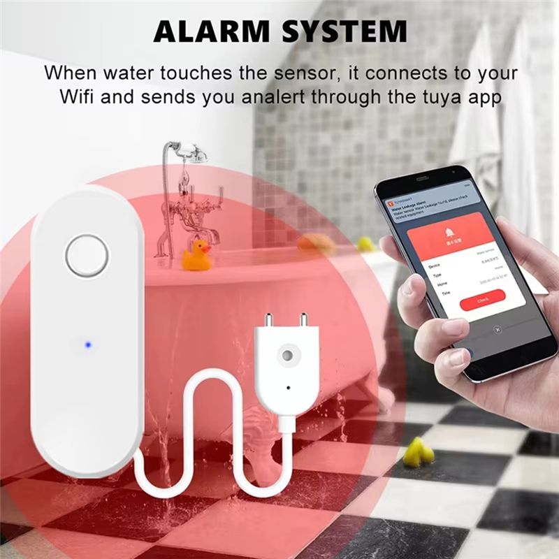 Sensor de Agua WIFI ABZW, Dete - Water Leak Detector Wifi Alarm reseña y precio