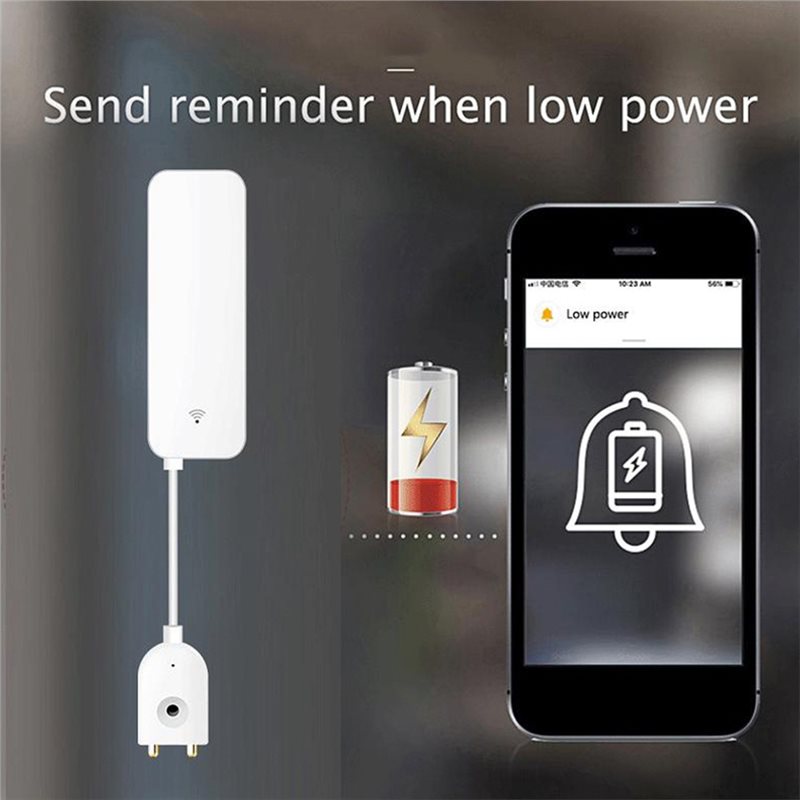 Sensor Inteligente de Fugas de - Water Leak Detector Wifi Alarm reseña y precio
