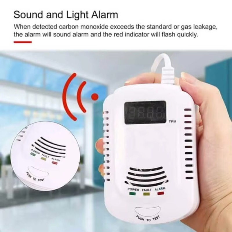 Detector de Gas Natural y Alar - Carbon Monoxide Detector Combo reseña y precio