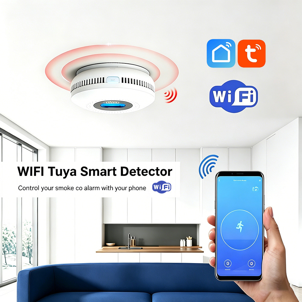Detector de Humo y Monóxido de - Smoke Alarm 10 Year Battery reseña y precio