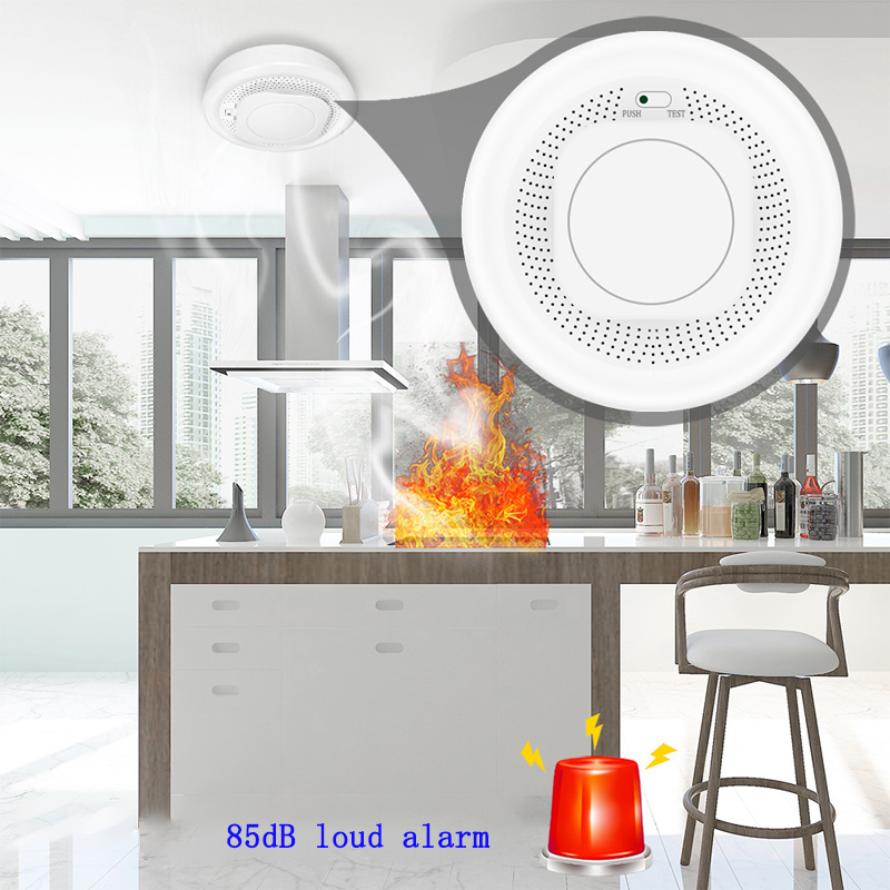 Detector de Incendios para Coc - Zigbee Smoke Sensor Tuya reseña y precio