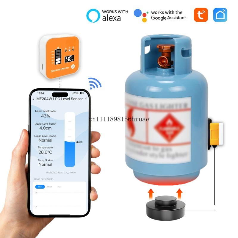 Detector portátil de gases com - Smart Gas Leak Detector Lpg reseña y precio
