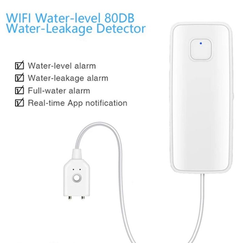 [¡NUEVO A09R!】 Tuya Wifi Senso - Water Leak Detector Wifi Alarm reseña y precio