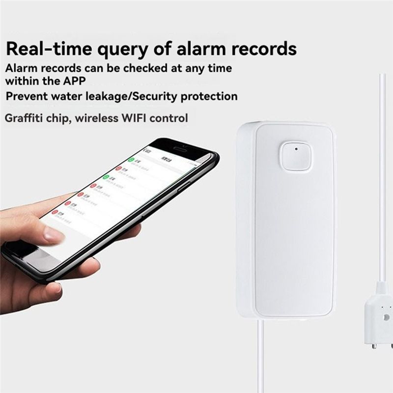 [¡NUEVO A09R!】 Tuya Wifi Senso - Water Leak Detector Wifi Alarm reseña y precio