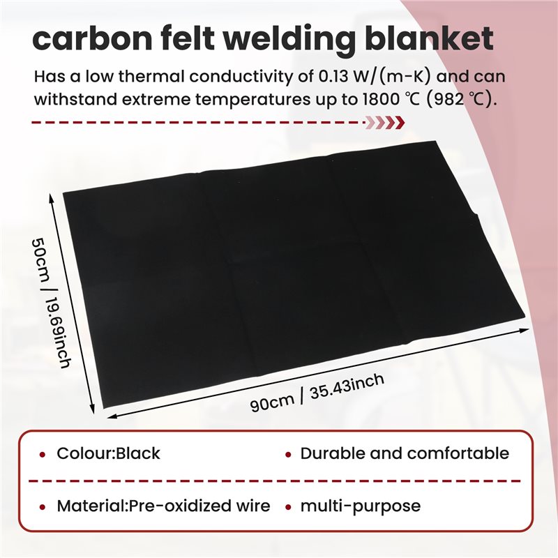 Manta de soldadura de fieltro  - Fire Blanket Fiberglass reseña y precio