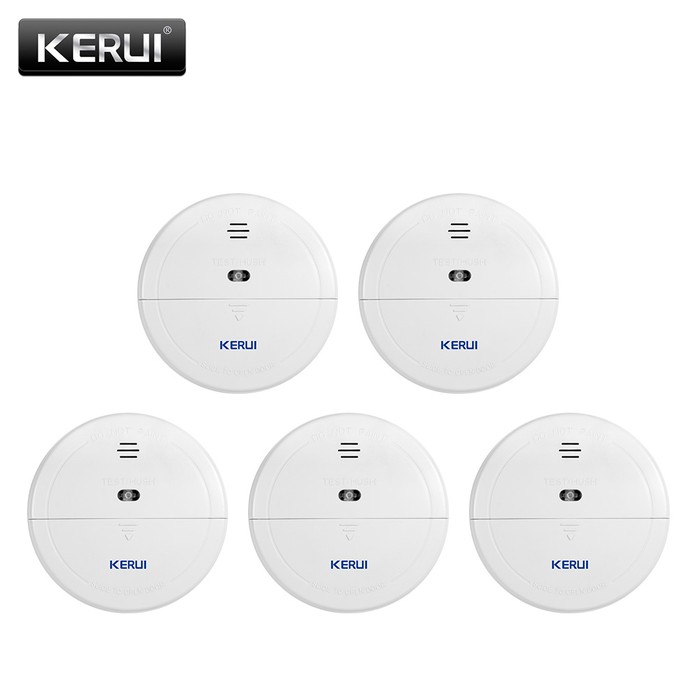 KERUI 5/10 Uds 433MHZ Detector - Smart Smoke Detector Wifi reseña y precio