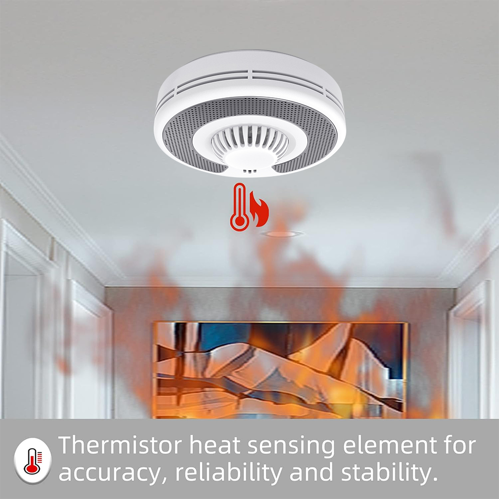 Alarma de humo interconecida i - Smoke Alarm 10 Year Battery reseña y precio
