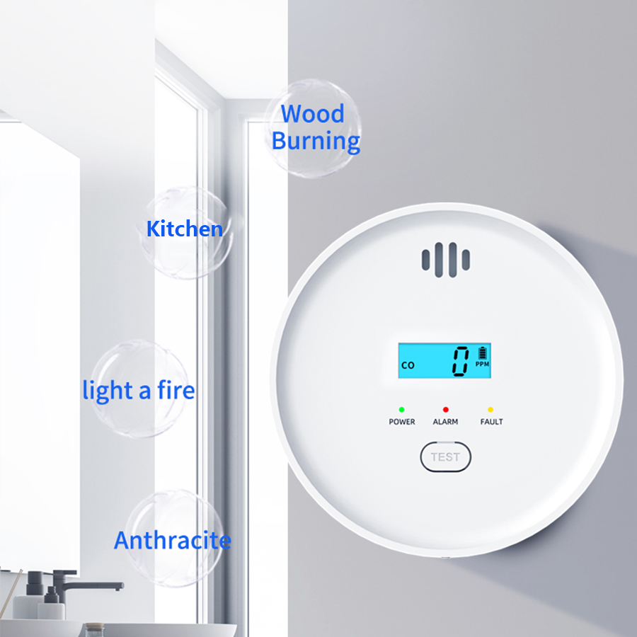 Detector de Humo y Monóxido de - Smoke Alarm 10 Year Battery reseña y precio