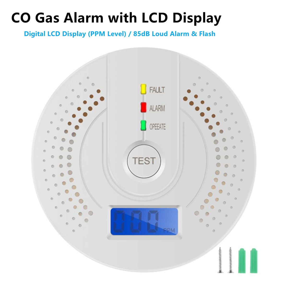 Detector de Monóxido de Carbon - Carbon Monoxide Detector Combo reseña y precio