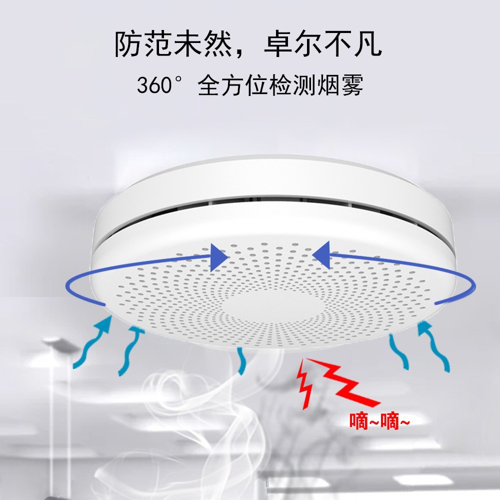 Nueva Versión 2 en 1 WiFi Tuya - Smart Smoke Detector Wifi reseña y precio