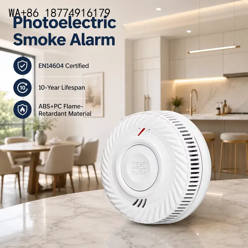wmwmnu Sensor de Humo y Fugas  - Smoke Alarm 10 Year Battery reseña y precio
