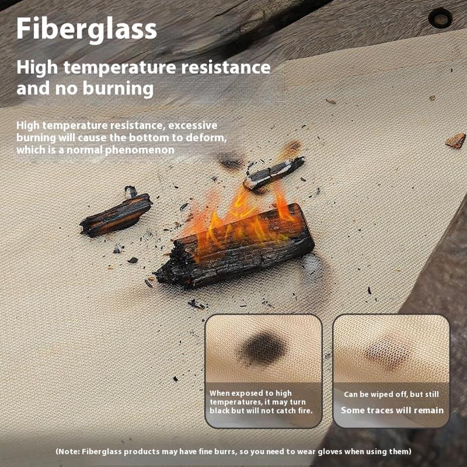 Manta Ignífuga para Acampar al - Fire Blanket Fiberglass reseña y precio