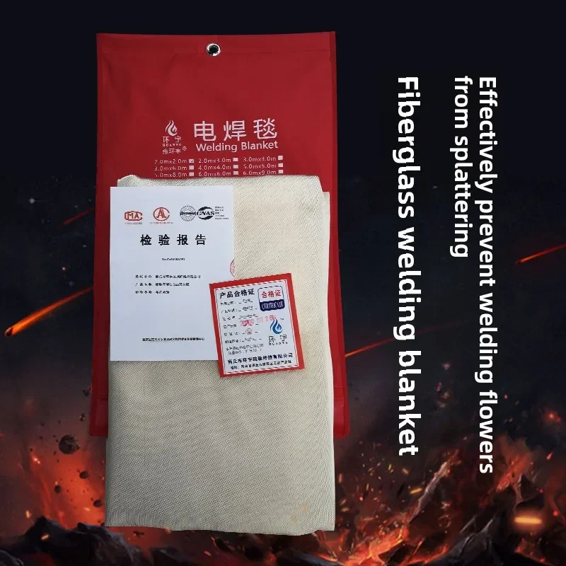 Manta de soldadura ignífuga ce - Fire Blanket Fiberglass reseña y precio