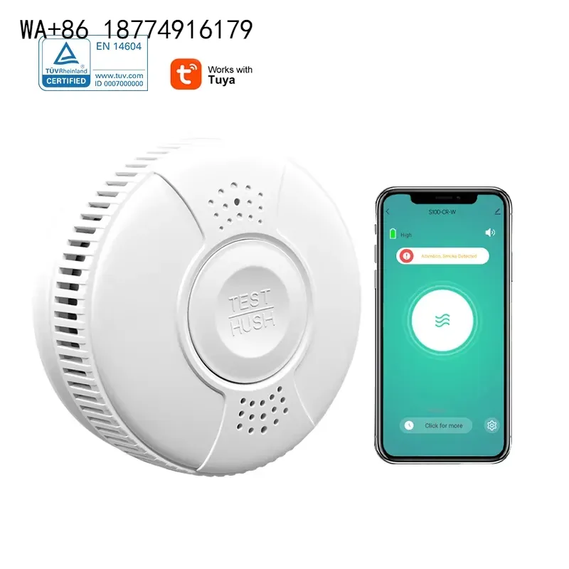 wmwmnu Suministro de fábrica,  - Smart Smoke Detector Wifi reseña y precio