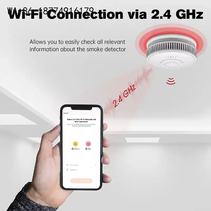 wmwmnu Suministro de fábrica,  - Smart Smoke Detector Wifi reseña y precio