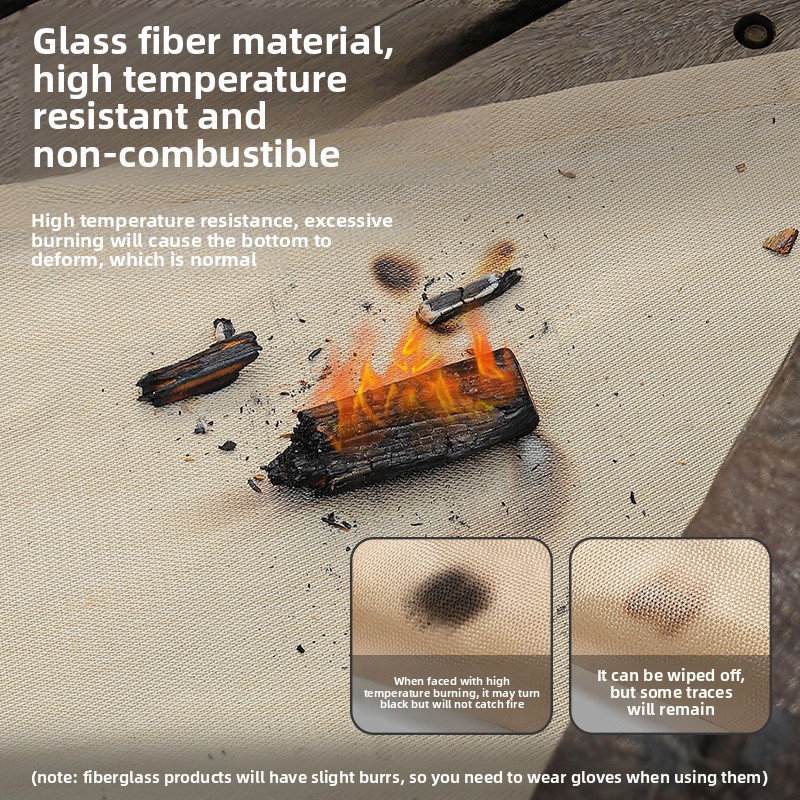 Manta Ignífuga para Acampar al - Fire Blanket Fiberglass reseña y precio