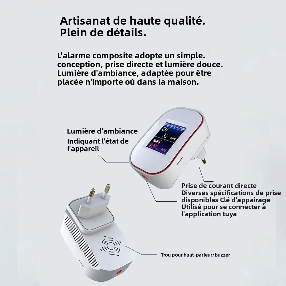 Tuya Smart Life-Detector de Ga - Smart Gas Leak Detector Lpg reseña y precio