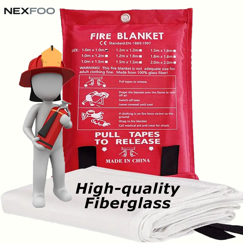 Manta de Emergencia contra Inc - Fire Blanket Fiberglass reseña y precio