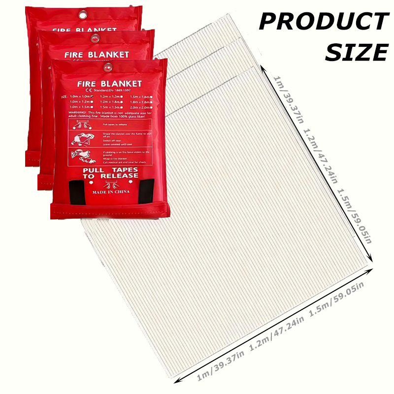 Manta de Emergencia contra Inc - Fire Blanket Fiberglass reseña y precio