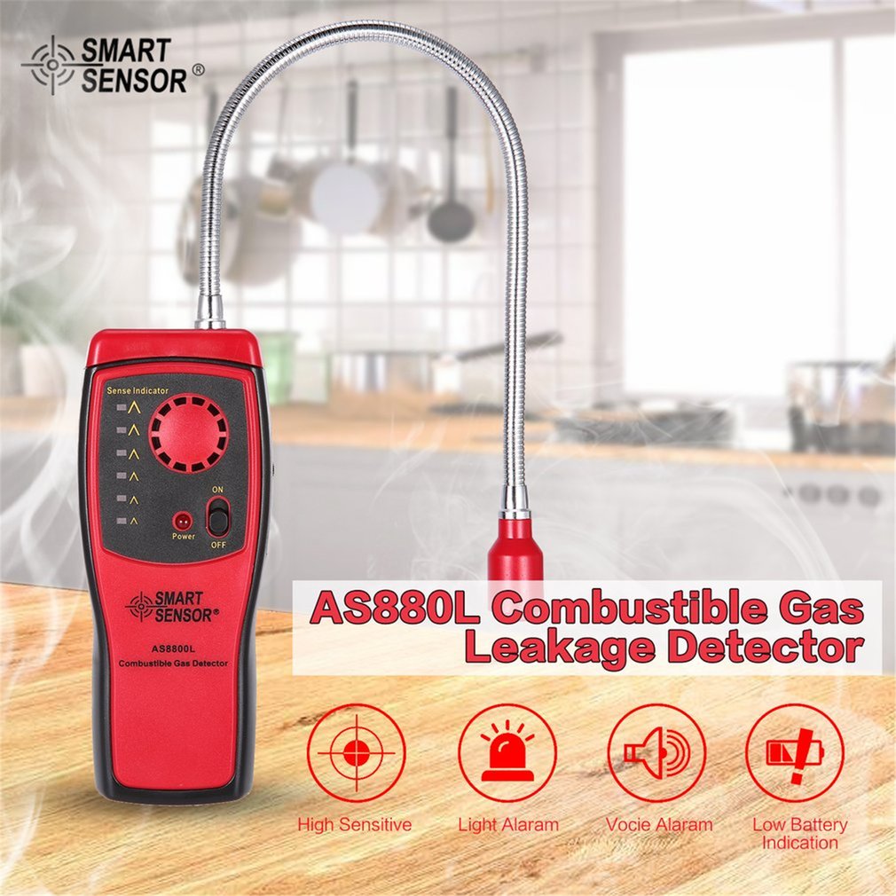 Detector de Gas Combustible SM - Smart Gas Leak Detector Lpg reseña y precio