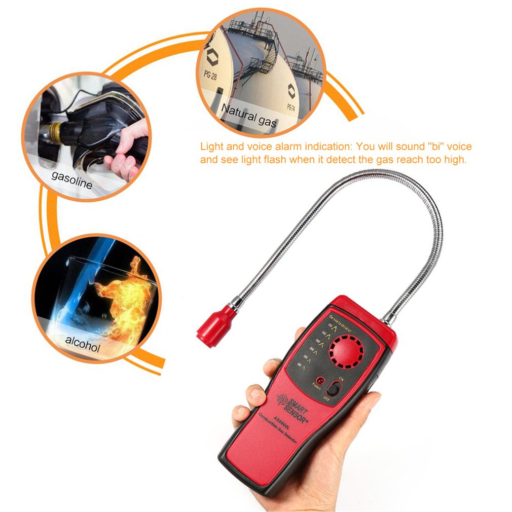 Detector de Gas Combustible SM - Smart Gas Leak Detector Lpg reseña y precio