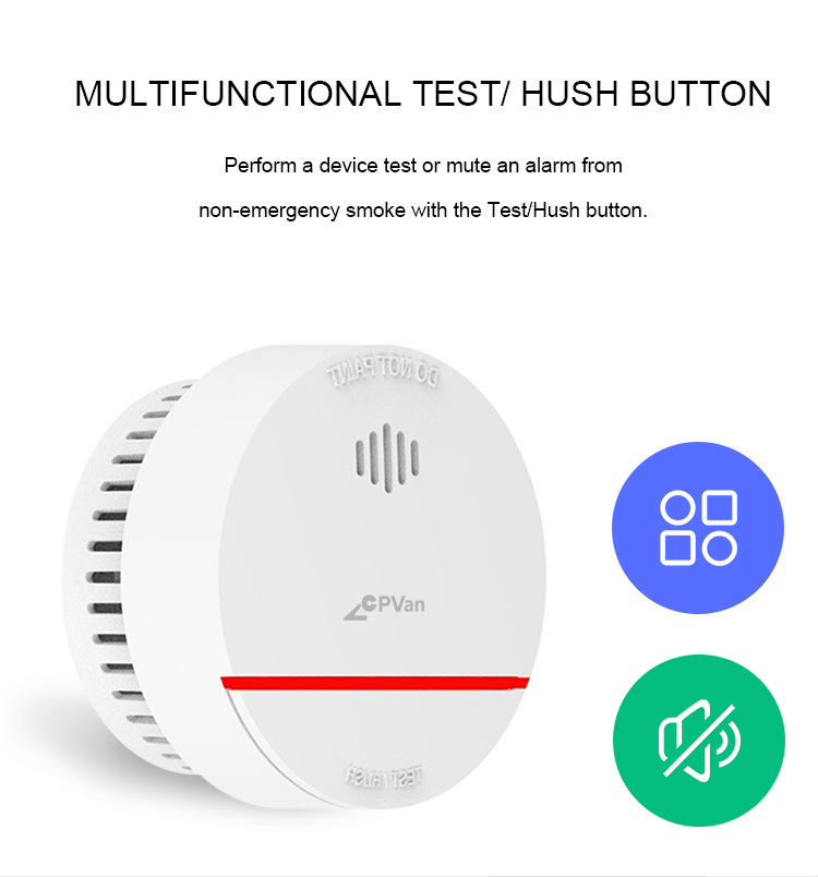 Detector de humo certificado C - Smoke Alarm 10 Year Battery reseña y precio