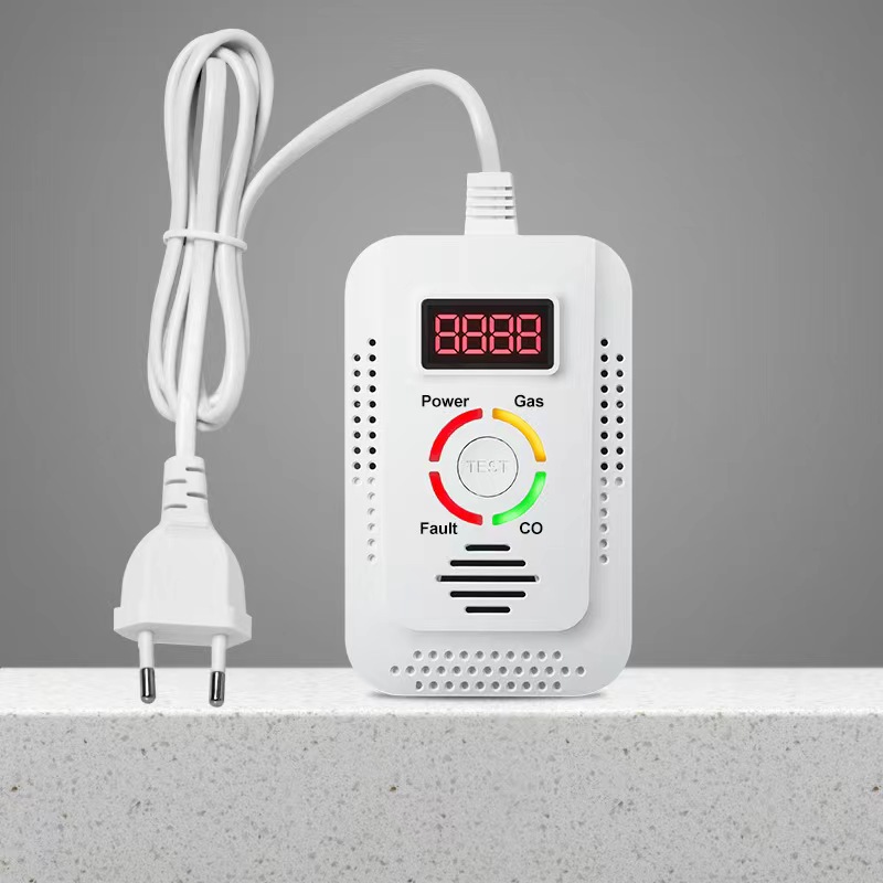 Detector de Gas Natural 2 en 1 - Carbon Monoxide Detector Combo reseña y precio