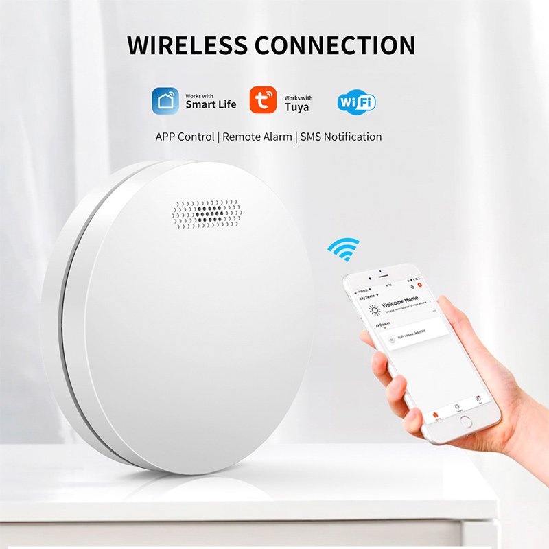 Detector de Humo Inalámbrico I - Smart Smoke Detector Wifi reseña y precio