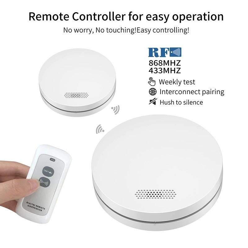 Detector de Humo Inalámbrico I - Smart Smoke Detector Wifi reseña y precio