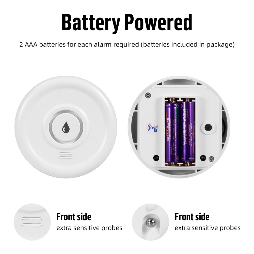 Alarma de Fuga de Agua WiFi Tu - Water Leak Detector Wifi Alarm reseña y precio