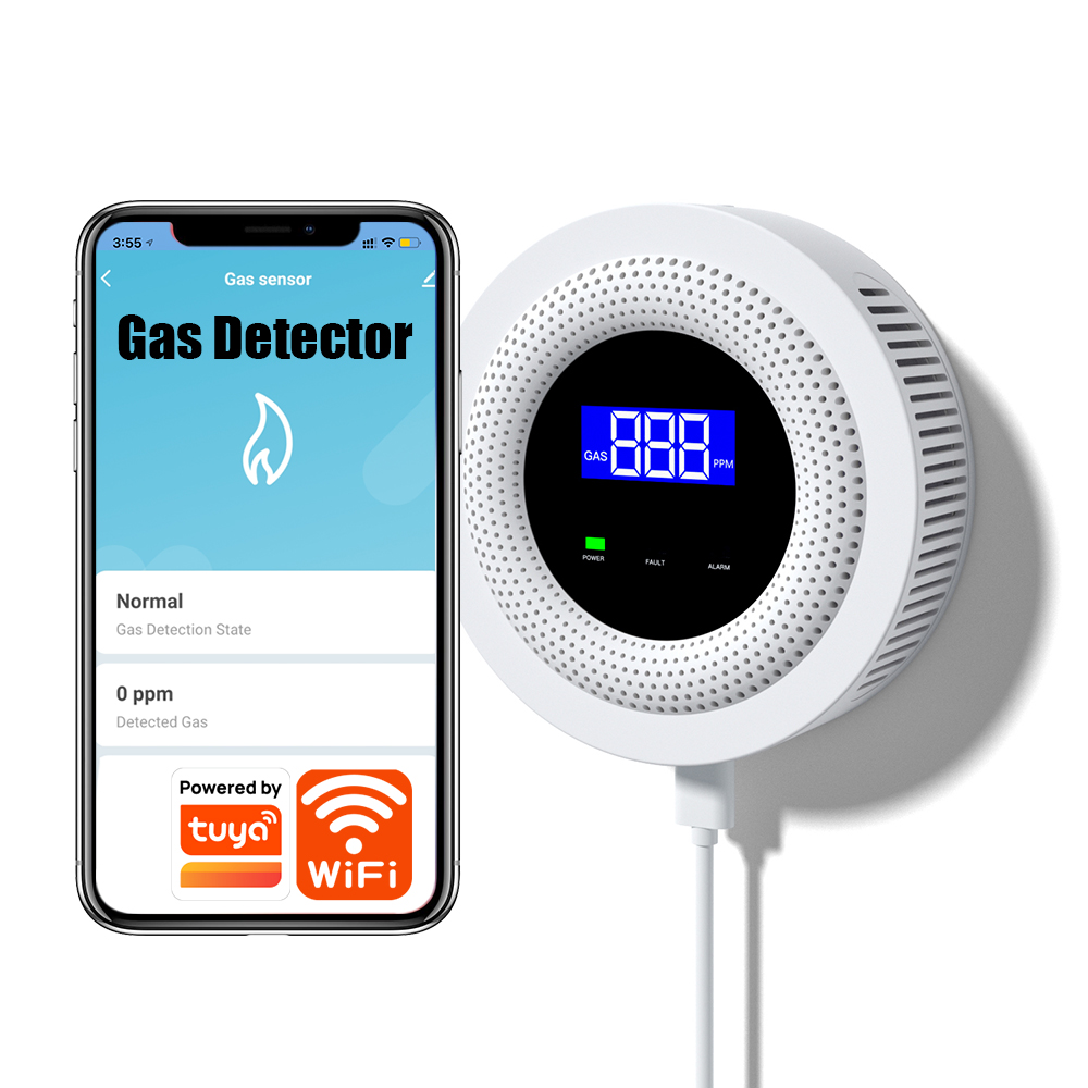 Detector de fugas de gas GLP c - Smart Gas Leak Detector Lpg reseña y precio