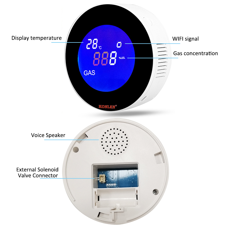 Detector de fugas de Gas GLP N - Smart Gas Leak Detector Lpg reseña y precio